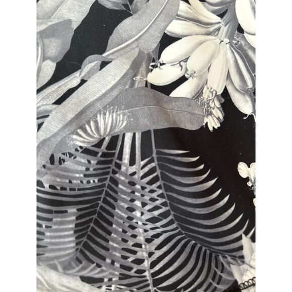 Queen of The Court Skort Botanical Print Sz M Black & White Tennis Pickle Ball - Picture 8 of 8